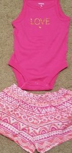 Matching tank top set